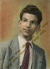 #52633 ATENAS Grecia mayo 1950. Joven. Foto, pintada ESTRELLA