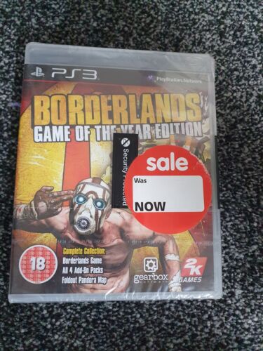 Borderlands Game Of The Year Edition Sony Ps3 Gra fabrycznie nowa i zapieczętowana - Zdjęcie 1 z 7
