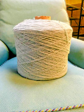 Wool yarn on cone 1000 colors 80/20 mix 80 wool 20 nylon sma