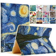 iPad Air 3 PRO 10.5 9.7 10.9 7.9 10.2 Dual Angle Stand Flip Cover Starry Night