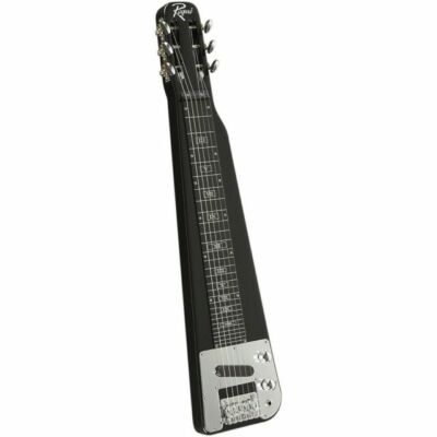 Rogue RLS 1 Lap Steel Guitar With Stand and Gig Bag Metallic Black