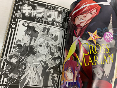 D.Gray man Novel 1-3+2 Official Fan Book+Character Ranking 6 Set