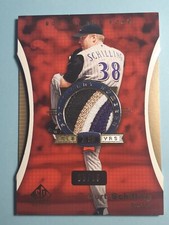 Curt Schilling Limited Edition /16 Upper Deck SP Game Used 4 Color Patch NM-M
