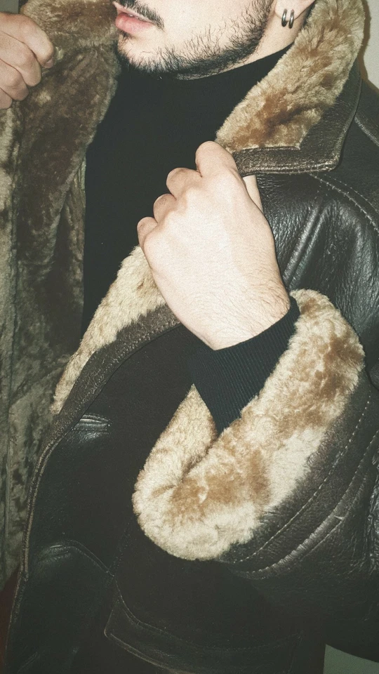 Giubbotto montone uomo - Immagine 2 di 3