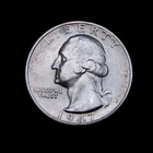 1947-S Washington Quarter BU