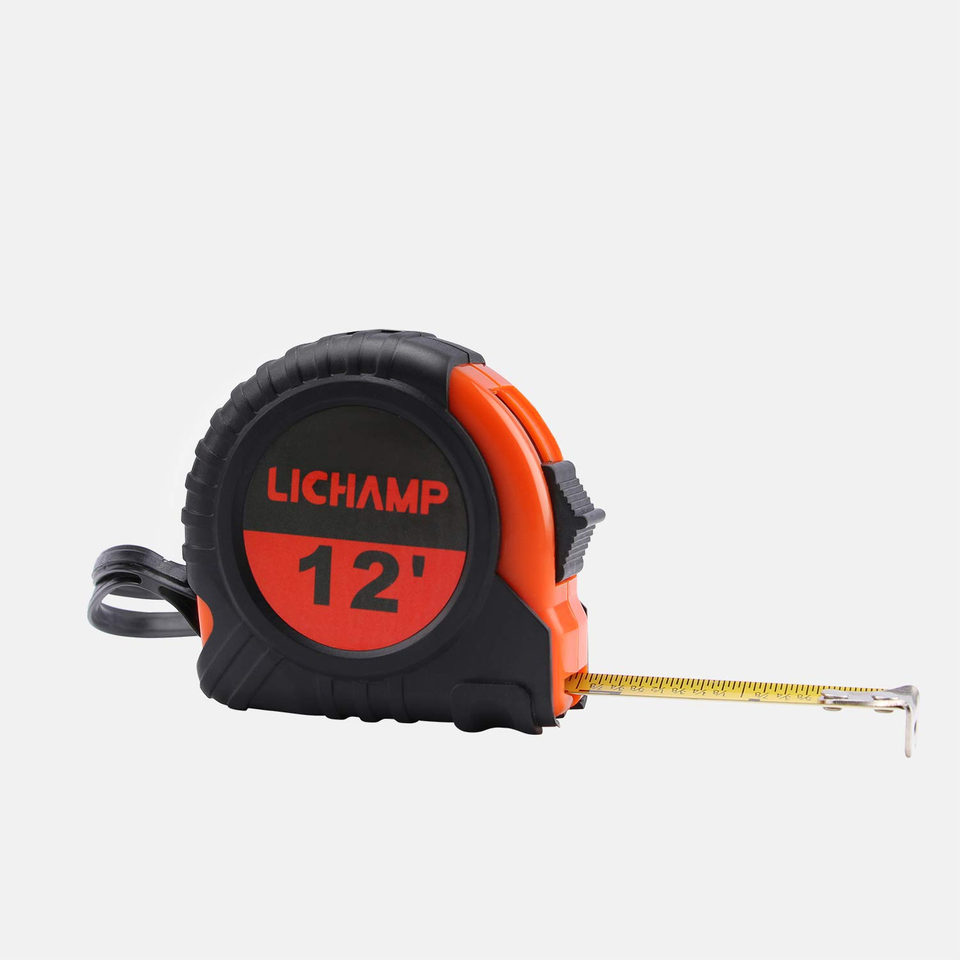 Tape Measure 12 Ft 8 Pack Bulk Easy Read Measuring Tape Retractable