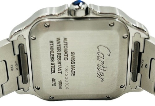 Descuento Cartier Santos MM WSSA0010 40751 Reloj Automático Hombre Excelente A2885 - Imagen 6 de 13