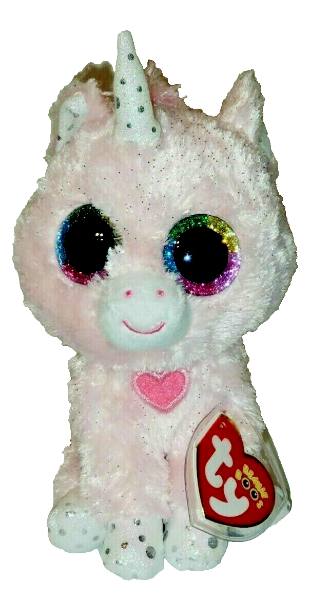 Unicorn Cute Beanie Boos Ty Beanie Boos SNOOKIE The Pink Unicorn