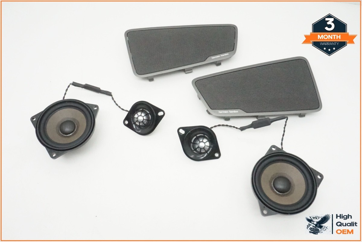 2018-2023 BMW M550Xi HARMAN KARDON REAR SHELF SPEAKERS TWEETERS