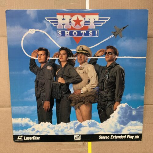 Hot Shots! (1991) Charlie Sheen LLOYD BRIDGES LD LASERDISC DIGITAL SOUND RARE!