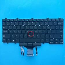 New US Backlit Keyboard for Dell Latitude E5450 E5480 E5470 E7450 E7470 0D19TR