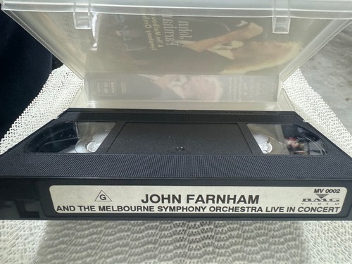 Collectable John Farnham & The Melbourne Symphony Orchestra VHS Tape Video Music - Picture 4 of 8