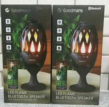 goodmans bluetooth led tower speaker