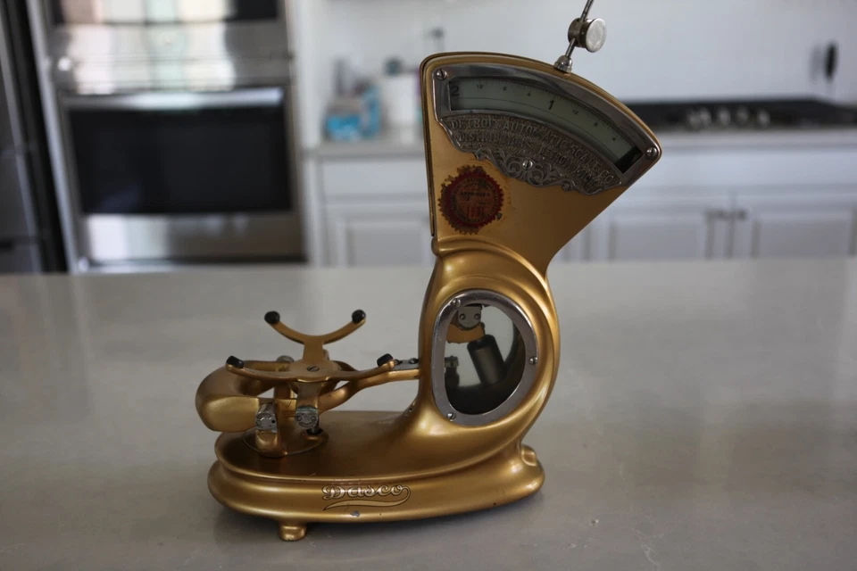 Stimpson Detroit Model No. 40, 2 Pound Candy Scale Leaner circa 1931 - Image 3 of 4
