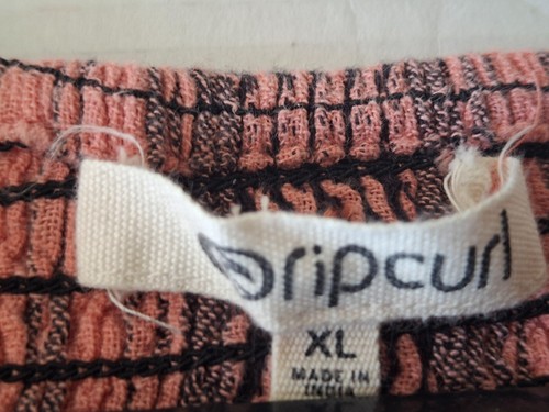 Rip Curl Sweet Sun Strapless Jumpsuit, Size XL, Beachwear w/Pockets, Tie Hem - Picture 3 of 6