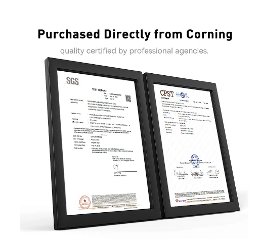 Protector Baseus 2 piezas de vidrio templado Corning para iPhone14 Pro Max Foto 3 de 4