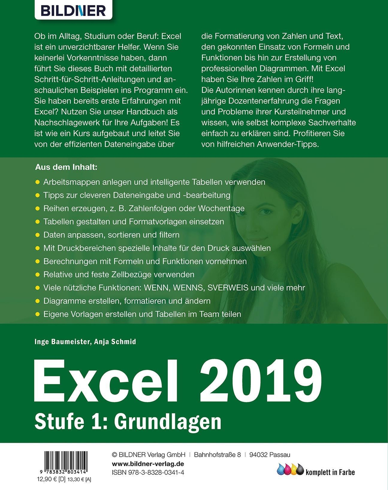 Thumbnail - Excel 2019 - Stufe 1: Grundlagen | Anja Schmid (u. A.) | Deutsch |
