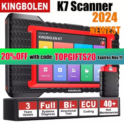 2025 NEW KINGBOLEN K7 Car All Systems Diagnostic Tool OBD2 Scanner Code Reader