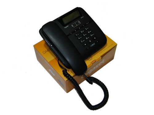 Gigaset DA610 Da 610 Analogue Desk Phone Black Good Get 28 - Zdjęcie 3 z 5