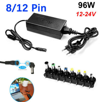 96W Universal Netzteil Laptop Notebook Ladekabel Ladegerät für  Acer Dell HP