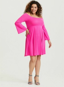 torrid pink dress