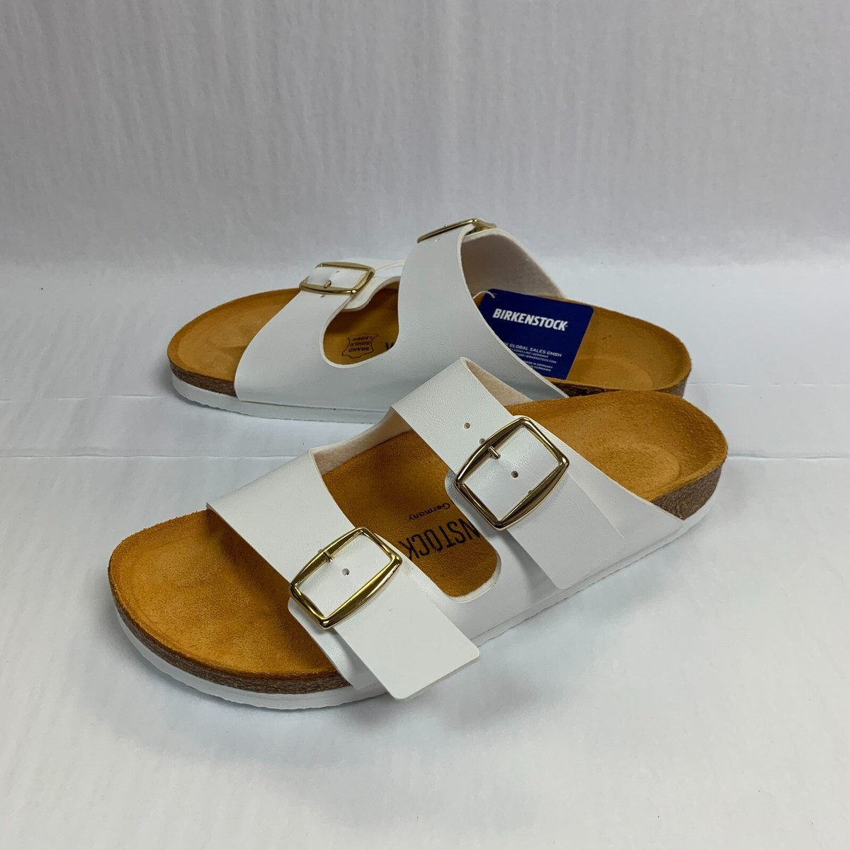 靴 BIRKENSTOCK White 37 Birkenstock Arizona In WHITE Size 37 In NARROW WIDTH—NEW In
