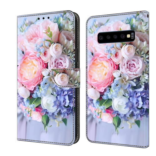 For Samsung Galaxy S6 S7 Edge S8 S9 S10 Printed Pattern Leather Flip Wallet Case - Picture 16 of 29