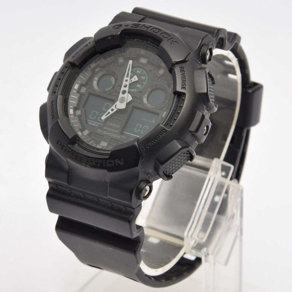 Casio G-Shock World Time Anti-Magnetic Analogue Watch GA-100MB