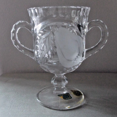 BEYER WEST GERMANY HANDGESCHLIFFEN 24% BLEIKRISTALL LIEBEVOLLE TASSE
