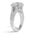 Round Cut 3.20 Ct IGI Certified Lab Grown Diamond Band 950 Platinum Ring EF/VVS2 — photo 7