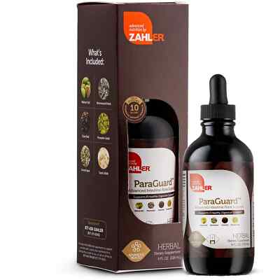 Zahler ParaGuard Advanced Intestinal Flora Support Liquid - 4oz - SEALED UNOPEN 