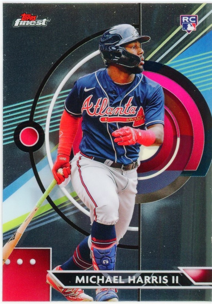 Michael Harris II 2023 Topps Finest #34 RC Atlanta Braves