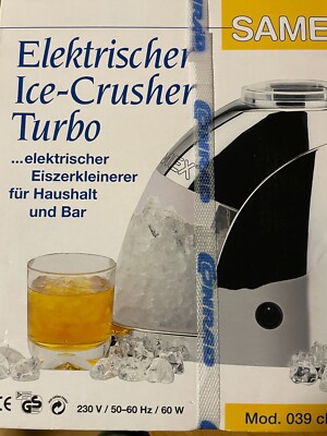 Elektrischer ICE-Chrusher Turbo von Samex