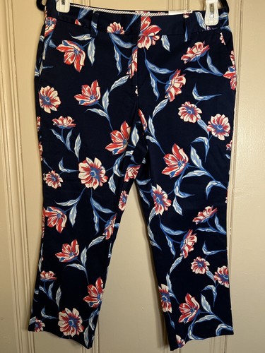 Sz 10P Chino Crop Luau Hawaiian | eBay
