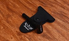 Dark BLack Men Safety Razor Double Edge Razors 10 Free Blades  Pouch travel kit