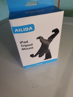 ipad Tripod Mount Clamp Holder for Apple iPad Air Mini Samsung 7-10'' iPad