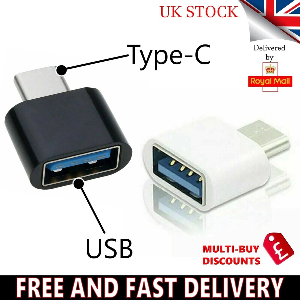 Fast USB OTG Adapter Flash Drive Connector For Samsung S22 S21