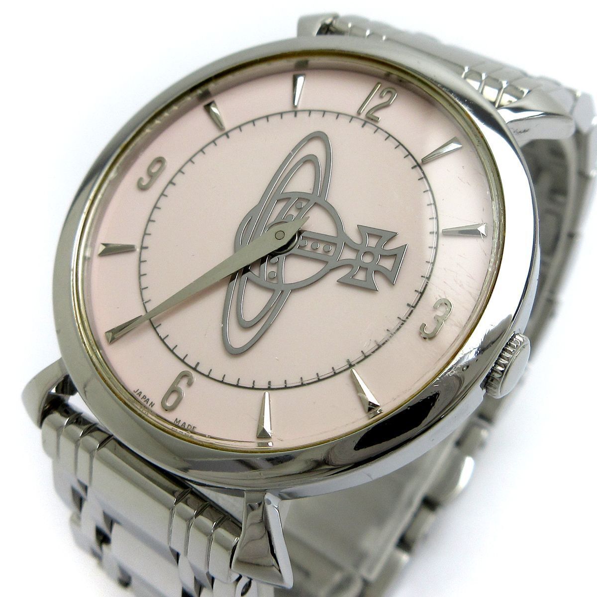 Vivienne Westwood VW-7043 Watch Orb 35mm Pink Dial Quartz Vivienne Westwood VW-7043 Watch Orb 35mm Pink Dial Quartz