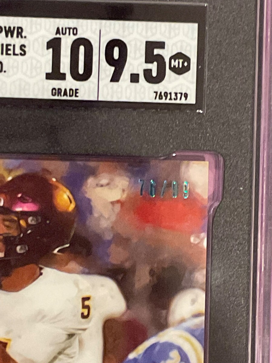 2021 Jayden Daniels 76/99 Auto Pro Set Campus Kings Platinum 2021 Jayden Daniels 76/99 Auto Pro Set Campus Kings Platinum
