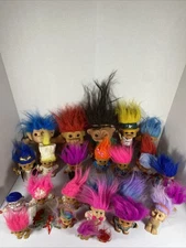 Lot Of 25 Russ Trolls Rare Dam Trolls Applause Trolls All From 70s 80s 90s