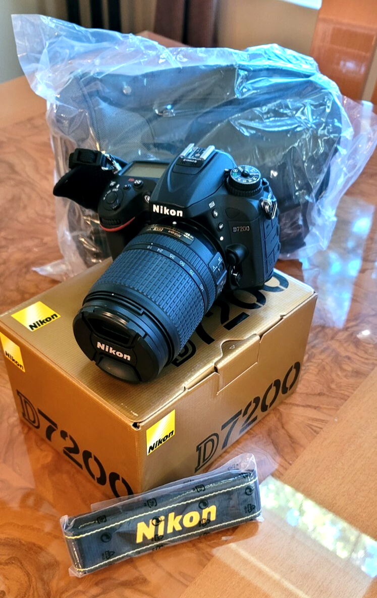 Nikon D7200 24.2MP Digital SLR Camera - Black (Kit w/ 18 Nikon D7200 24.2MP Digital SLR Camera - Black (Kit w/ 18