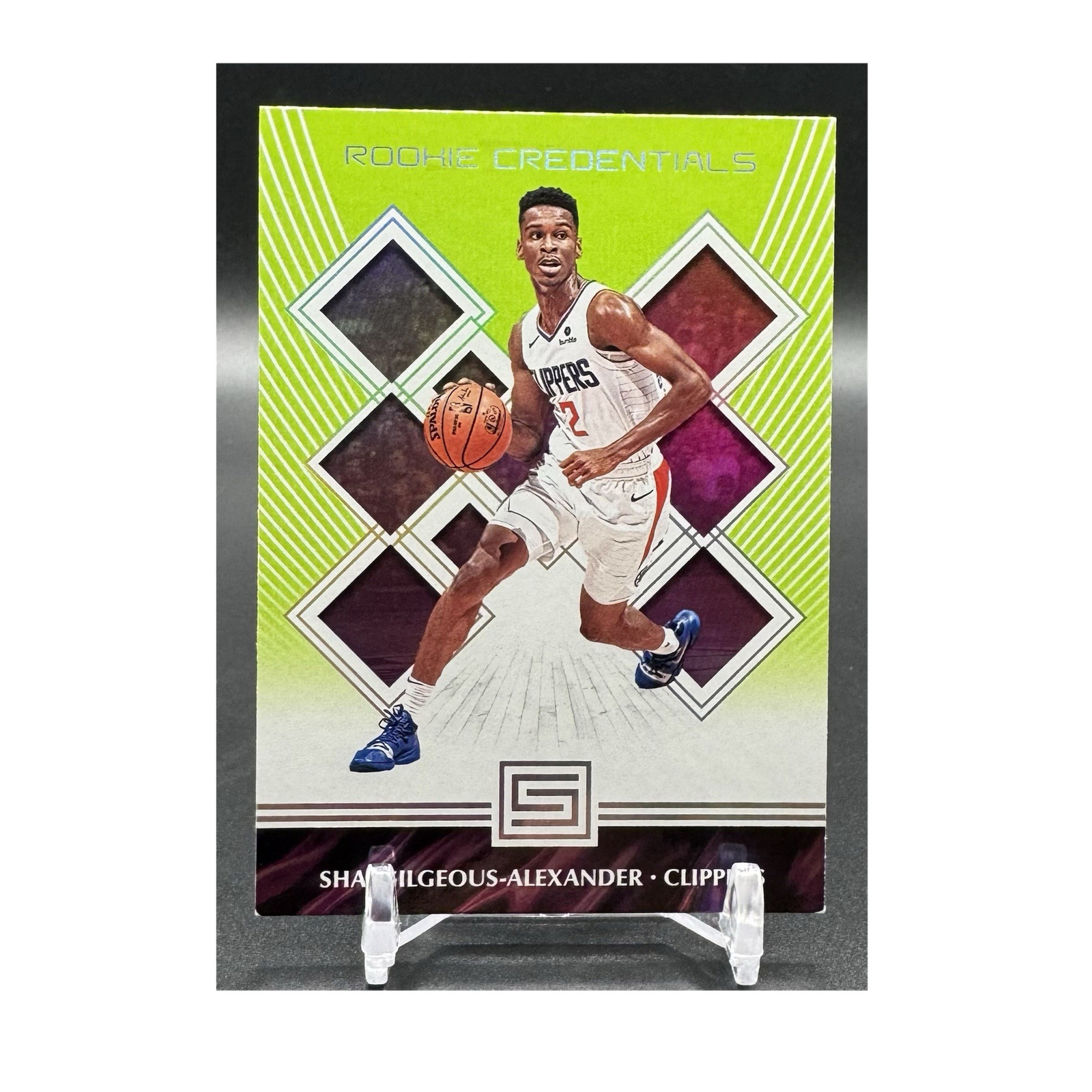 2018 Status Shai Gilgeous-Alexander SGA Green Parallel Rookie RC Thunder MVP