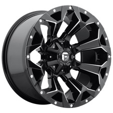 Fuel 1pc Assault Gloss Black Milled 20x10 Rim 6x1356x139.70 6x1355.5-22 Each