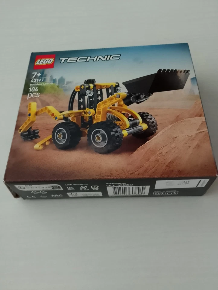 LEGO Technic 42197 Backhoe Loader, foto 3 di 4