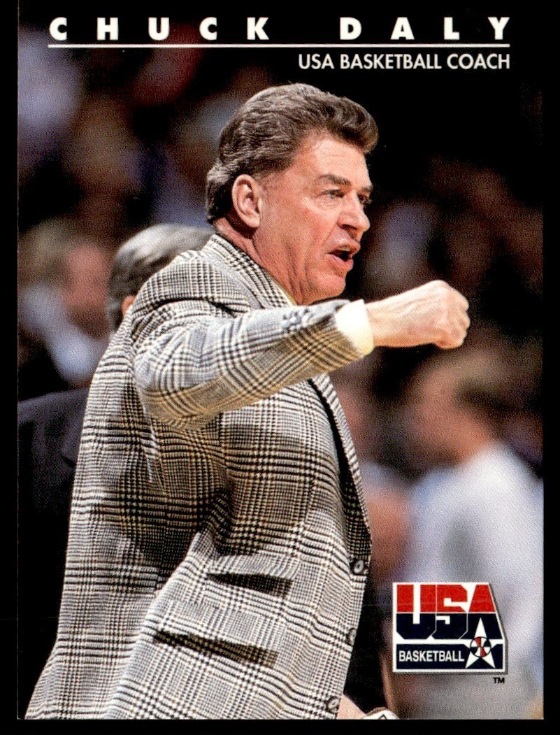 1992-93 SkyBox USA Chuck Daly USA #93