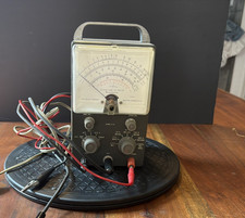 Heathkit V-7A Vacuum Tube Voltmeter VTVM Analog Test Meter Vintage B.155