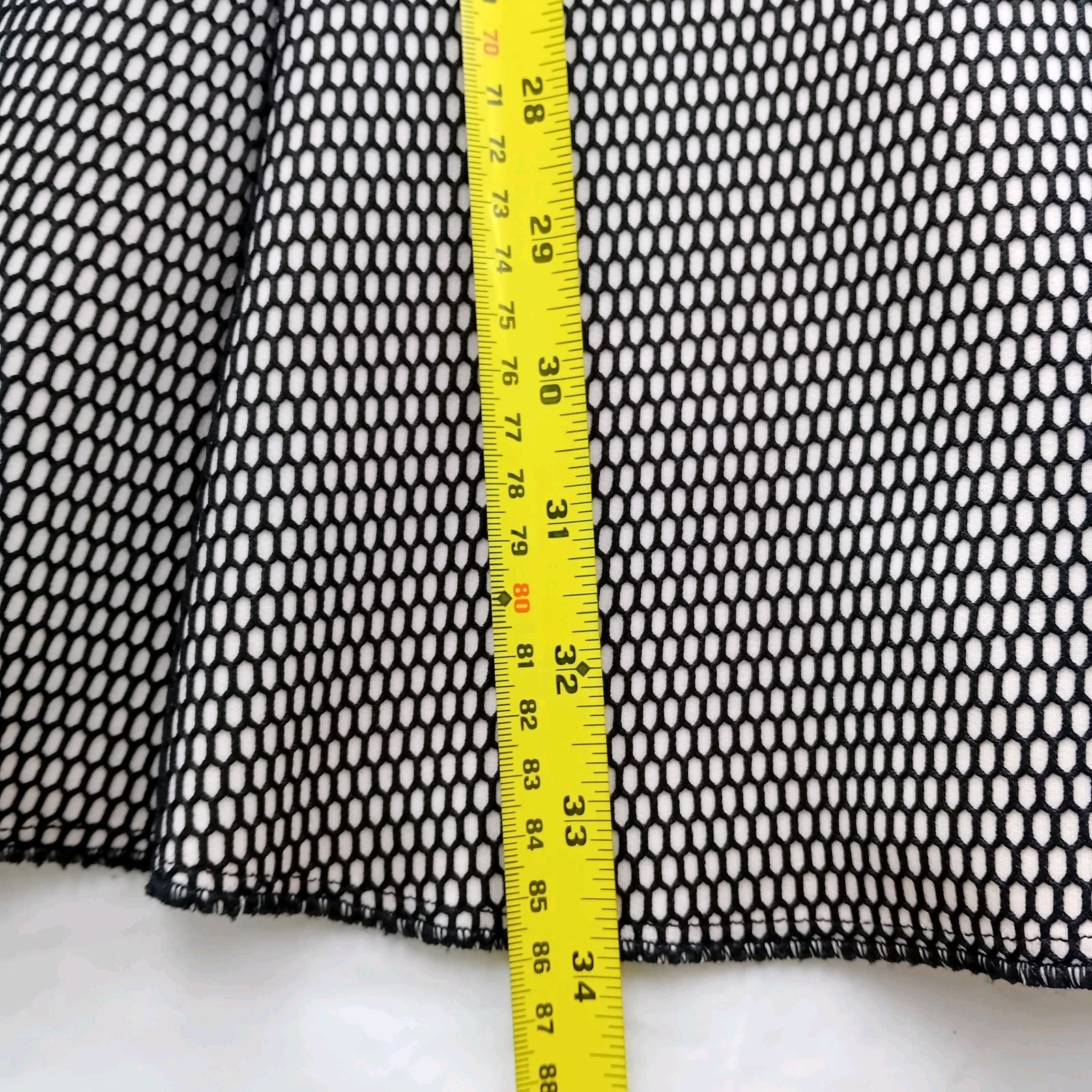 Zara Women's Scuba Net Mesh Fit&Flare Skater Mini Dress Sz L NWT Wedding Events