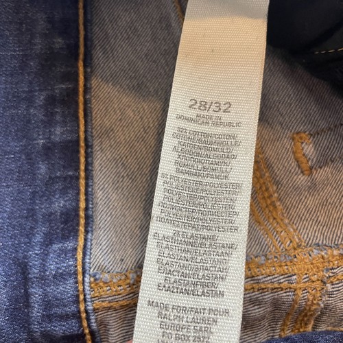 Ralph Lauren Denim & Supply Women’s Blue Super Skinny Denim Jeans Size W28 L32 - Picture 7 of 9