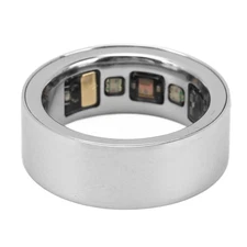 TOPINCN Aluminum Alloy Ceramic Smart Ring for Men Women Body Temperature Slee...