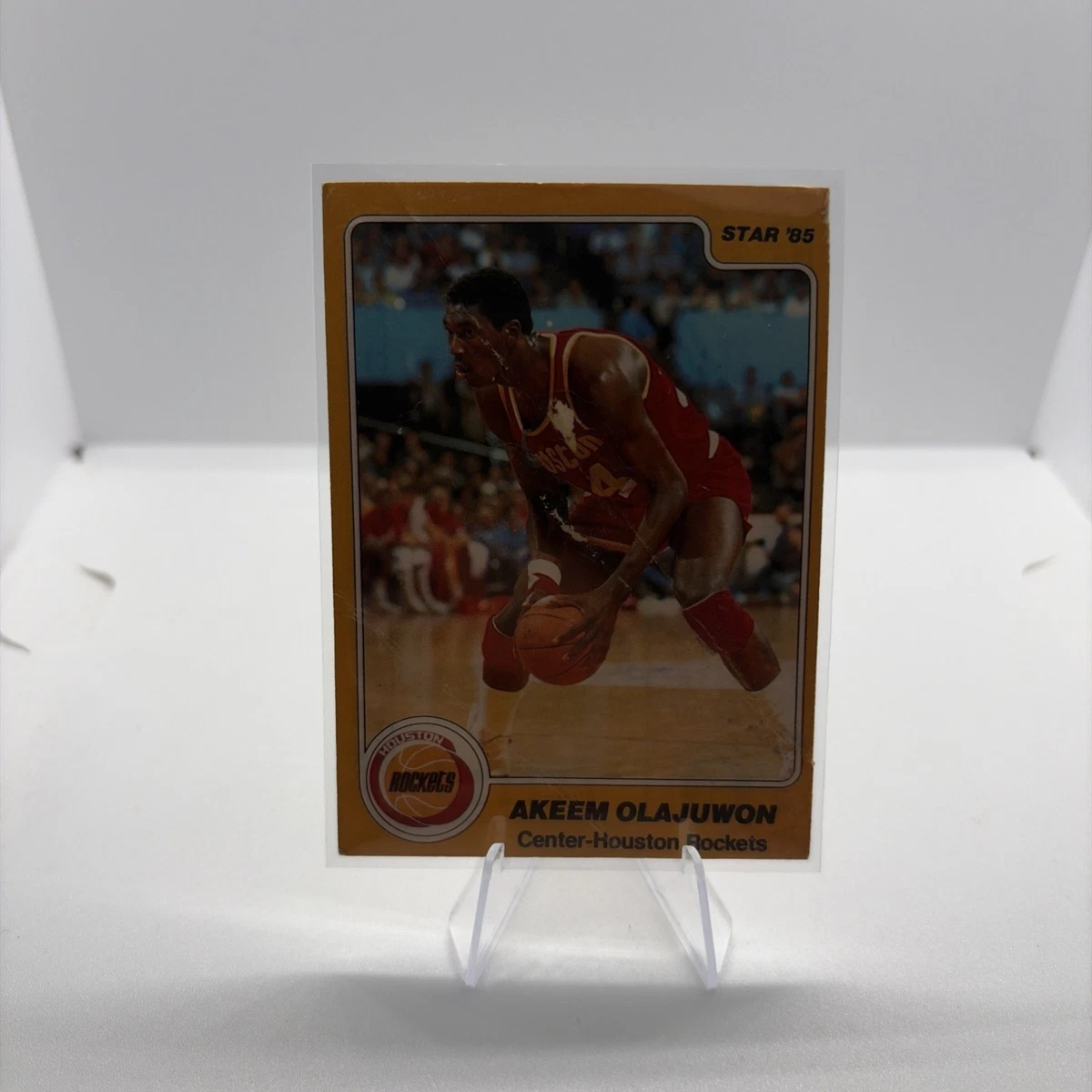 Hakeem Olajuwon Basketball Sports Trading Cards & Accessories